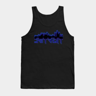 Detroit skyline Tee Tank Top